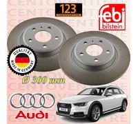 COPPIA DISCHI FRENO DISCO POSTERIORE AUDI A4 (8W2) A4 ALLROAD A4 AVANT DAL 2015