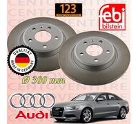 COPPIA DISCHI FRENO DISCO POSTERIORE AUDI A6 - A6 AVANT DAL 2011