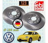 COPPIA DISCHI FRENO DISCO VW BEETLE - BEETLE CABRIOLET DAL 2011>