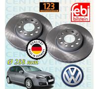 COPPIA DISCHI FRENO DISCO VW GOLF V DAL 2003 AL 2008 - GOLF V VARIANT - PLUS