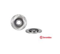 COPPIA DISCHI FRENO POSTERIORE ALFA 75 - GIULIETTA - GTV BREMBO PER 60526121