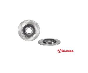 COPPIA DISCHI FRENO POSTERIORE ALFA 75 - GIULIETTA - GTV BREMBO PER 60526121