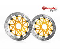 COPPIA DISCHI FRENO SUPERSPORT BREMBO 320 PER MV AGUSTA F3 675 SERIE ORO 2012-20