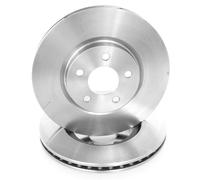 Coppia Dischi Freno Ventilato Anteriori D + S per Chrysler PT-Cruiser 2000-