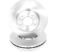 Coppia Dischi Freno Ventilato Anteriori D + S per Ford Transit Connect 2002-