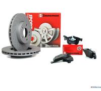 Coppia Dischi + Pastiglie Forati Anteriori Zimmermann 305mm Alfa Romeo 159 Brera