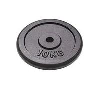 Coppia Dischi Pesi in Ghisa Nera 10 Kg diametro foro 25 mm Alta qualità