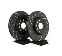 Coppia Dischi Posteriori 292 mm EBC Groved Disc Alfa Romeo 159 Brera Spider