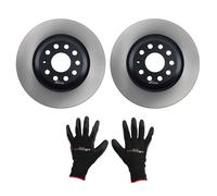 Coppia dischi posteriori ventilati for Audi Q2/TT Seat Leon 2012-2023 309,9mm