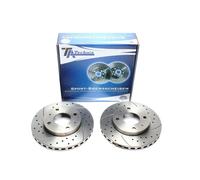 Coppia Dischi Sportivi Anteriori TA TECHNIX EVOBS2059P Hyundai Sonata II / Sonat