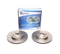 Coppia Dischi Sportivi Anteriori TA TECHNIX EVOBS2184P Mitsubishi Eclipse I / Si