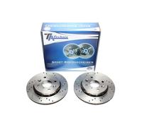 Coppia Dischi Sportivi Anteriori TA TECHNIX EVOBS2263P Kia Sephia / Sephia Stufe