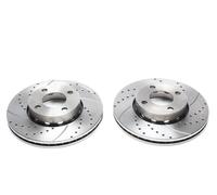 Coppia Dischi Sportivi Anteriori TA TECHNIX EVOBS2714P Audi 80, Cabriolet, Coupe