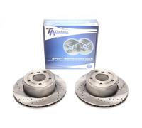 Coppia Dischi Sportivi Anteriori TA TECHNIX EVOBS2776P Land Rover Discovery II