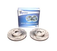Coppia Dischi Sportivi Anteriori TA TECHNIX EVOBS2825P Toyota RAV 4