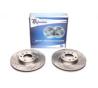 Coppia Dischi Sportivi Anteriori TA TECHNIX EVOBS2981P Peugeot 407 / 407 SW / 50