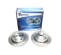 Coppia Dischi Sportivi Posteriori TA TECHNIX EVOBS1745P Toyota Auris / Corolla S