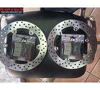 COPPIA DISCO FRENO ANT RMS + PASTIGLIE PER YAMAHA T-MAX 500 2008/2011 225162350
