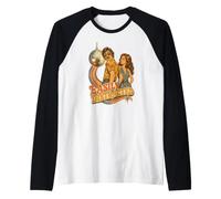 Coppia Discoteca retrò Facilmente distratta Discoteca Maglia con Maniche Raglan