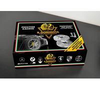 COPPIA DISTANZIALI 12MM 5/120/72.6 + M14X1.25 CONICO 60° PER BMW SERIE 7