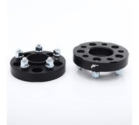Coppia Distanziali Adattatori da 15mm PCD 5x114,3 Mozzo 64,1 Passo 14x1,5 Neri