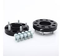 Coppia Distanziali Adattatori da 35mm PCD 5x120 Mozzo 72,6 Passo 12x1,5 Neri