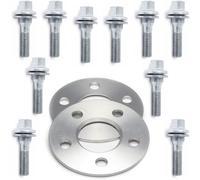 Coppia Distanziali con Bulloneria Spessore 5mm per Citroen Jumpy II X 2007- piat