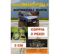 Coppia Distanziali For Ruota Land Range Rover 1970 > 1996 5x165 3cm Wheel Spacer