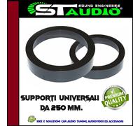 COPPIA DISTANZIALI per casse 20 cm. VOLKSWAGEN GOLF adattatori supporti portiere