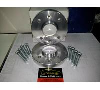 Coppia Distanziali Ruota + Colonnette For Hyundai Getz Cross 2006> 4x100 16mm