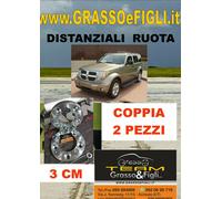 Coppia Distanziali Ruota For Dodge Nitro KJ KA DAL 2007 -> 30mm Wheel Spacers