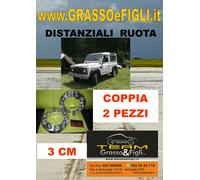 Coppia Distanziali Ruota For Land Rover Defender 90 110 1983 -> 3 cm 30 mm