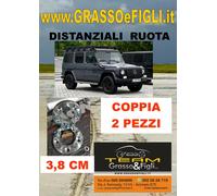 Coppia Distanziali Ruota For Mercedes Classe G W461 1991 > oggi 5x130 3,8cm 38mm