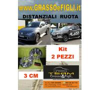 Coppia Distanziali Ruota For MITSUBISHI L200 dal 2015 > 30 mm 3 cm Wheel Spacers