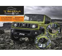 Coppia Distanziali Ruota For SUZUKI JIMNY N1 2021 -> 5x139,7 30 mm Wheel Spacers