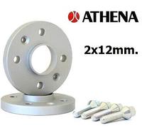 COPPIA DISTANZIALI RUOTE ATHENA 12 MM. MERCEDES CLASSE A DAL 2004 AL 2012