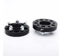 Coppia distanziali spessori ruota JRWA3 Adattatori 25mm 5x120 64,1 64,1 Nero