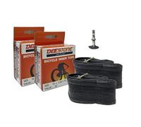 COPPIA DUE 2 CAMERE D'ARIA BICI 14 x 1.50 1.75 VALVOLA IV ITALIA