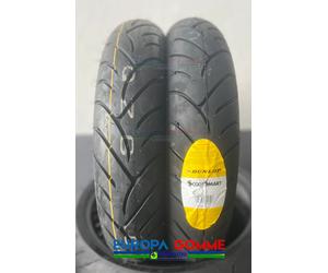 COPPIA DUNLOP 100/80-10 53L + 120/70-10 54L SCOOTSMART ZIP RUNNER DOT RECENTE
