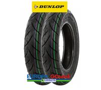 COPPIA DUNLOP 100/90-10 56J SCOOTSMART GOMME APE 50 PIAGGIO COSA DOT RECENTE