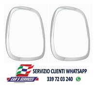 COPPIA DX+SX CORNICI CROMATE FANALI POST MINI ONE / COOPER F55 F56 DAL 2014