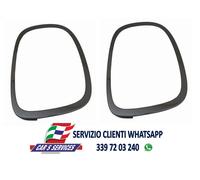 COPPIA DX+SX CORNICI NERE FANALI POSTERIORI MINI ONE / COOPER F55 F56 DAL 2014