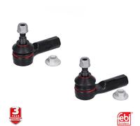 COPPIA ESTREMITÀ ASTA PISTA FEBI BILSTEIN 184022 184020 ADATTE A VW AUDI...