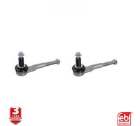 COPPIA ESTREMITÀ ASTA PISTA FEBI BILSTEIN 21840 SINISTRA E DESTRA AUDI A4 A6 ...