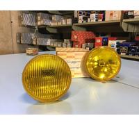 Coppia Fanale Alogeno Luce Gialla Ø146mm Lampada H3 Bosch-1305301917-730-1305301
