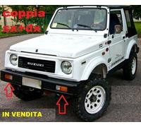 COPPIA FANALE ANTERIORE PER SUZUKI SJ410 SJ413 SAMURAI SANTANA FANALINO BIANCO