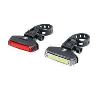 Luci A Led Faro Fanale Per Bici Bicicletta Anteriore + posteriore