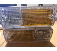 Coppia FANALE Anteriore Suzuki SJ410 SJ413 Samurai Santana FANALINO Bianco Giallo