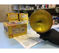 Coppia Fanale Faretto Alogeno Uso Rally Luce Diffusore Gialla Ø140mm Bosch-03054