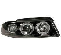 Coppia Fanali Anteriori AngeL-Eyes - Compatibile Per Audi A4 (3/99-11/00) - Ner
